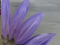 Teal Flower Bliss (purple)