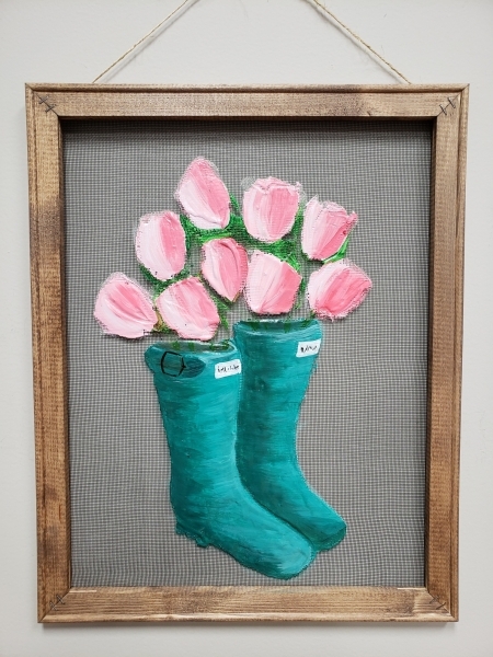 Screen - Tulips and Rainboots