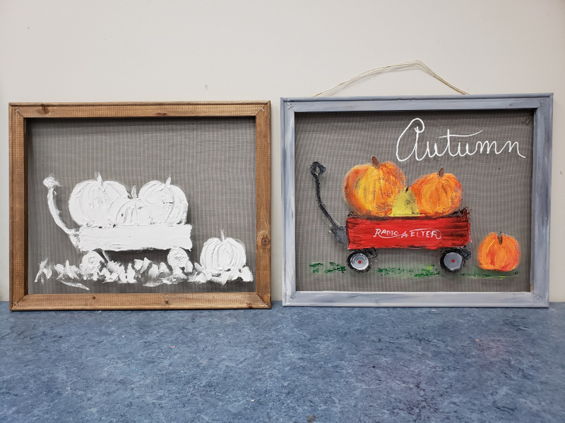 Screen - Autumn Wagon