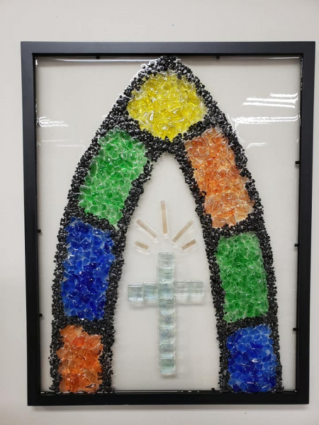 Xcelent Guest Creation - Church Window with cross