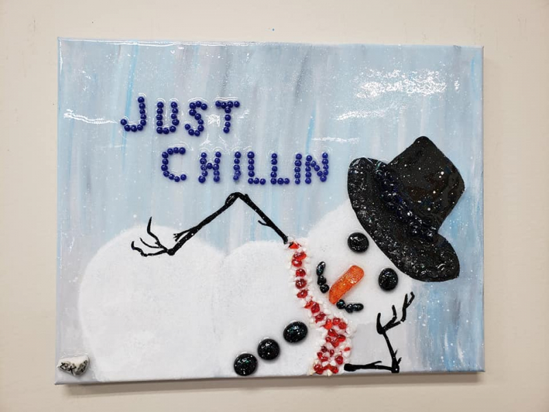 Xcelent Guest Creation - Snowman Just Chillin