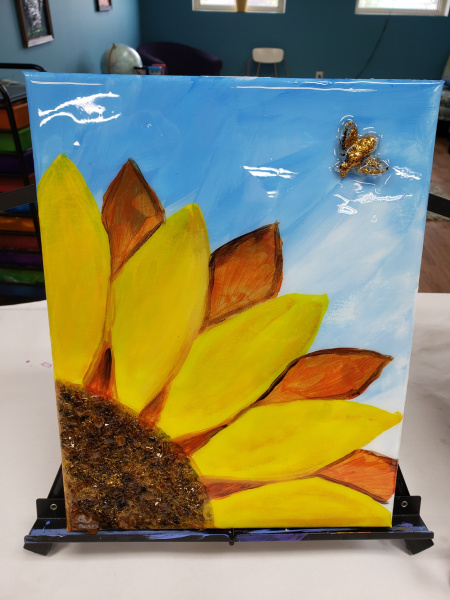 Xcelent Guest Creation - Sunflower and bee