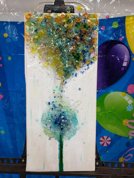 Xcelent Guest Creation - colorful dandelion