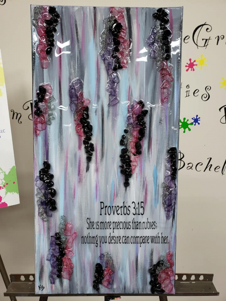 Xcelent Guest Creation - Abstract with bible verse