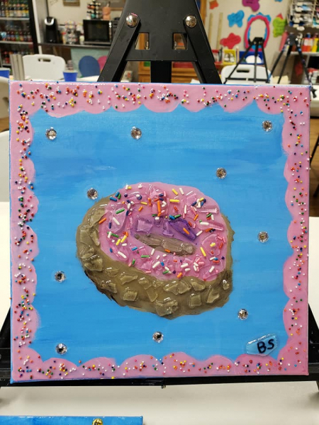 Xcelent Guest Creation - donut and sprinkles