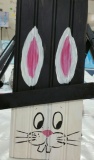 Reversible  Sign -Easter Bunny